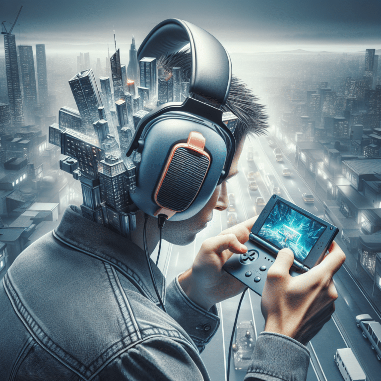 Noise-Cancelling Headphones for Handheld Consoles