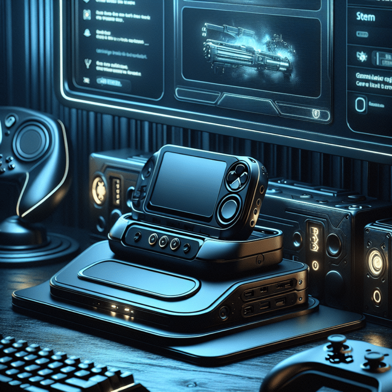  "Gaming Setup Dock for Steam Deck Handheld