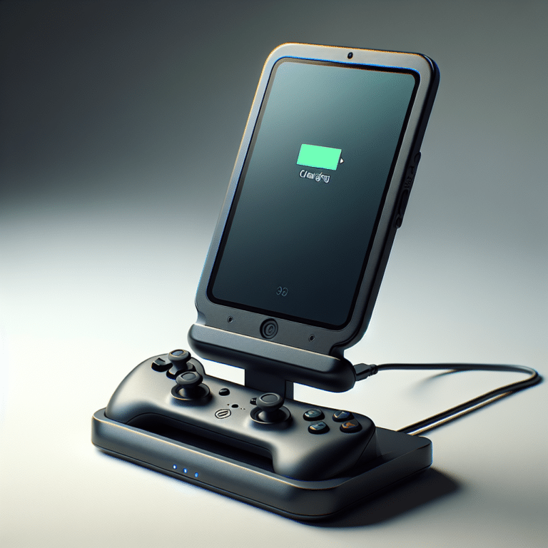 Dual-Purpose Stand and Charger for Steam Deck
