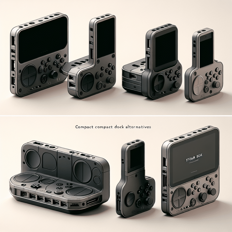 Compact Steam Deck Dock Options